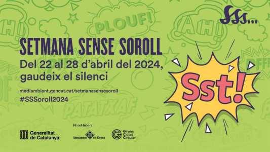 L’Ajuntament de Girona s’adhereix a la Setmana Sense Soroll per conscienciar sobre la contaminació acústica