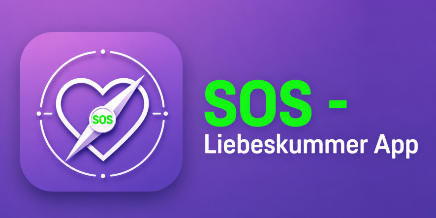 SOS Liebeskummer App - Hilfe bei Trennung, Liebeskummer und toxischen Beziehungen, Selbstwert aufbauen, Beziehungs-Kompass, Narzissmus